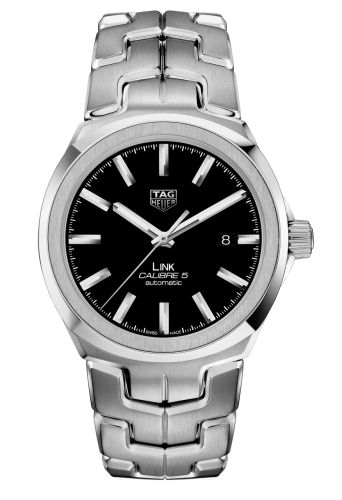 TAG Heuer Link Calibre 5 41 Stainless Steel / Black / Bracelet